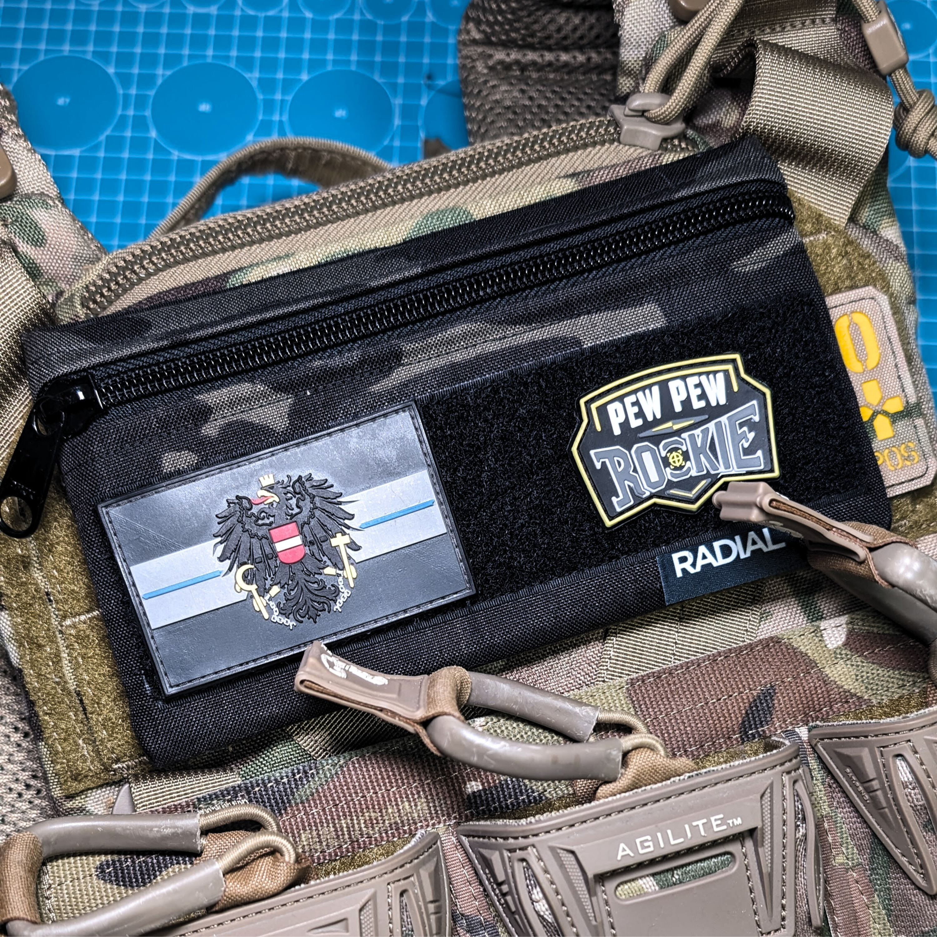 Admin Pouch - Multicam Black