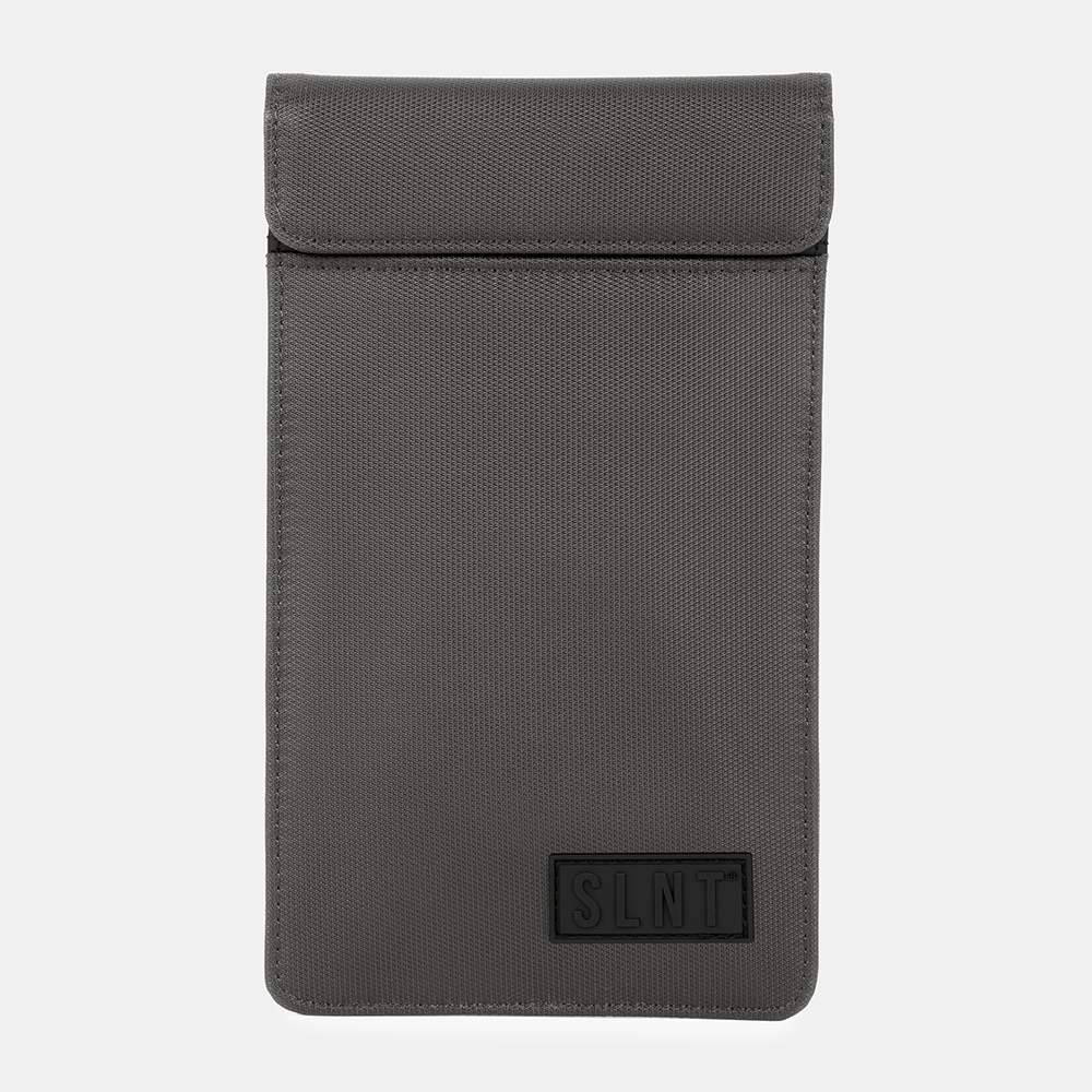 SLNT Faraday Phone Sleeve Medium - Grau